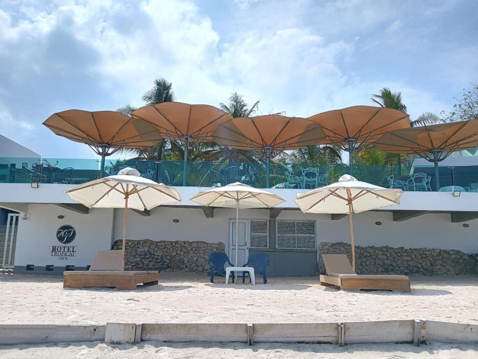 Hotel Tropical Inn Playa de Punta Arena Bagian luar foto
